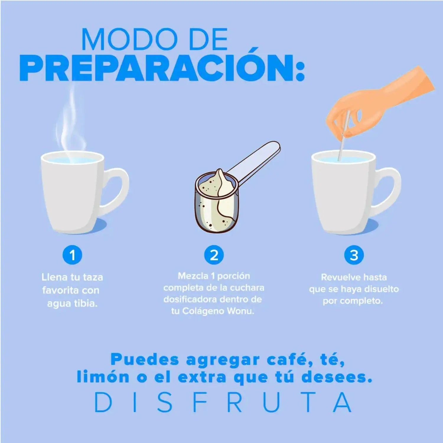 WONU Colágeno sin sabor 600g