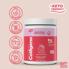 WONU Colágeno Fresa Arandano 600g