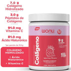 WONU Colágeno Fresa Arandano 600g