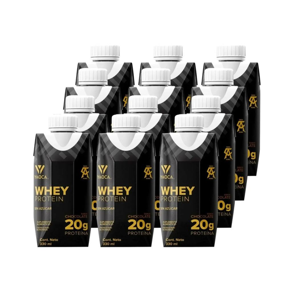 YAOCA Whey Protein Bebible Chocolate 12pack