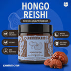 Commons Adaptógeno Hongo Reishi 40g
