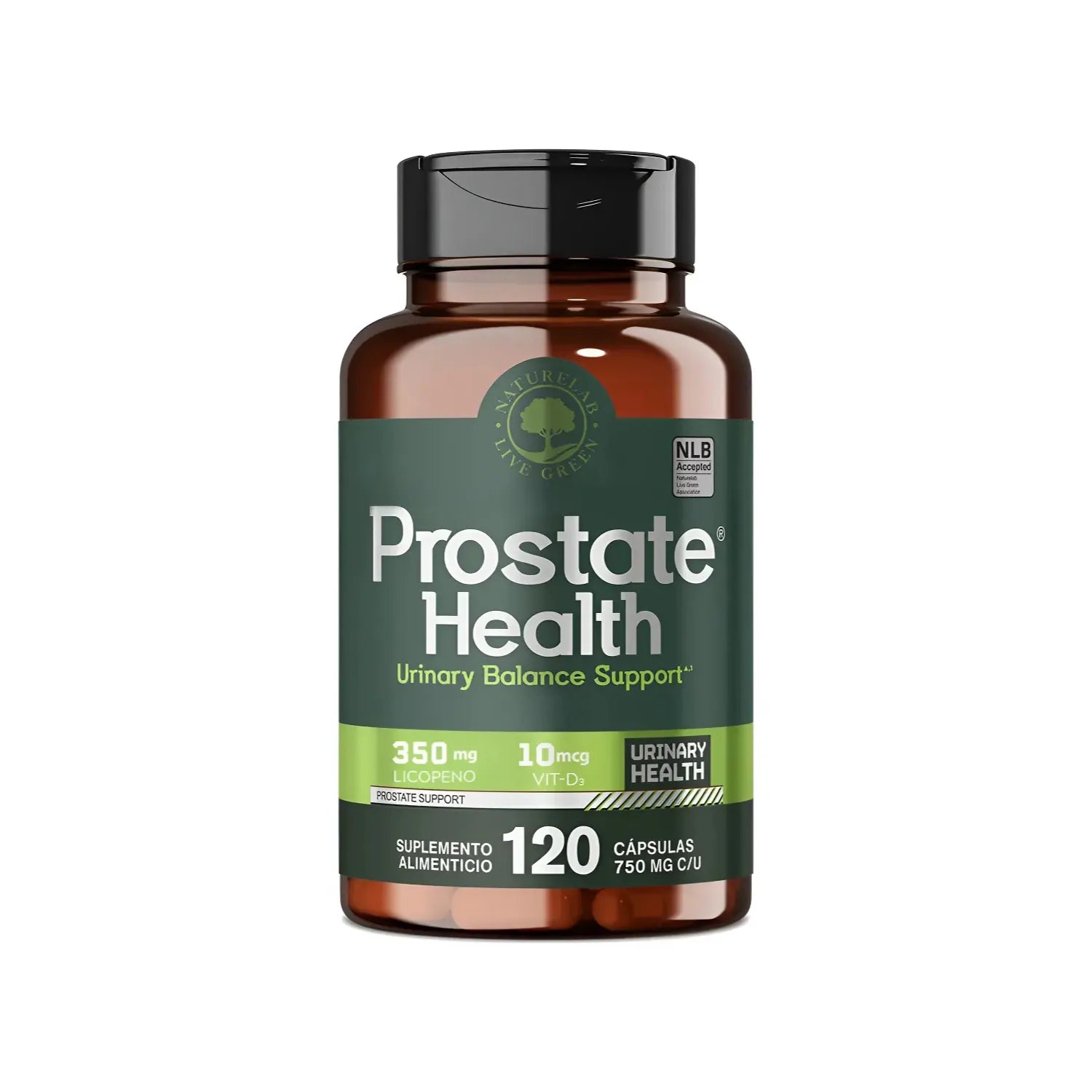 Naturelab Prostate Suplemento Para Próstata 120 Caps Sfn