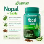 SOLANUM NOPAL + SÁBILA 60 CAPS DE 500MG SFN