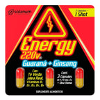 solanum Energy 220v Guaraná Ginseng Display 12 Blisters sfn