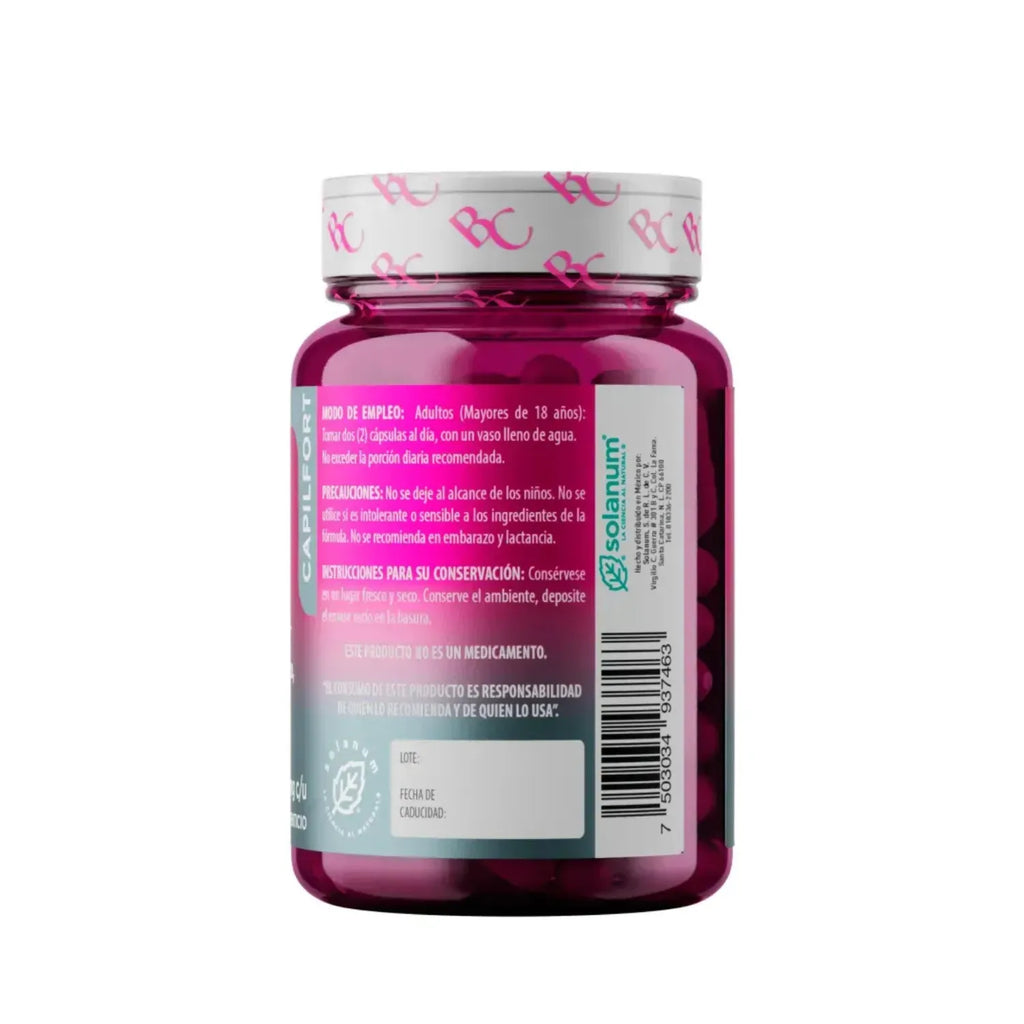 Solanum Belacaps Hierro+vitamina C+acido Fólico 60 Caps Sfn