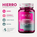 Solanum Belacaps Hierro+vitamina C+acido Fólico 60 Caps Sfn