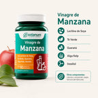 Solanum turquesa Vinagre de manzana 90 capsulas