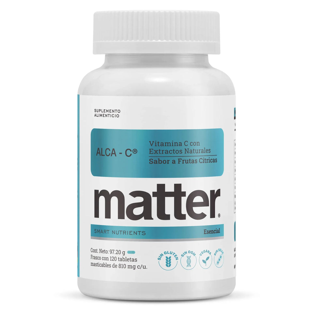 Matter Alca-C Vitamina C (Ascorbato De Sodio 300 mg) 120 Tabs.