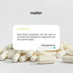 Matter Betanin Betaína HCL | 656 mg | 60 Cápsulas Vegetales | Salud Estomacal y Bienestar Digestivo | Suplemento Alimenticio