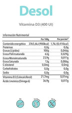 Matter Desol | Vitamina D3 400 UI por Gota | 52 ml | Salud Ósea y Sistema Inmunológico | Suplemento Alimenticio