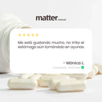 MATTER SMART NUTRIENTS. Ferral Bisglicinato Ferroso. Cápsulas de Hierro y Vitamina C
