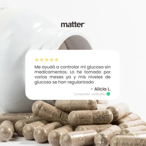 You Matter Glumix | CinSulin, Biotina y Magnesio | 90 Cápsulas | Bienestar Metabólico | Suplemento Alimenticio