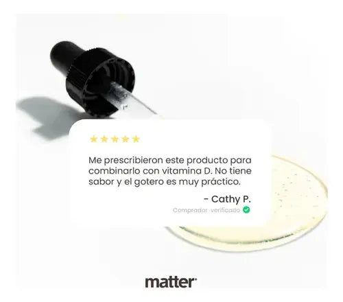 Matter KA-30 | Vitamina K2 MK-7 | Gotero de 30 ml | Salud Ósea | Suplemento Alimenticio