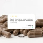 Matter Lipix | Diente de León, Colina y Metionina | 90 Cápsulas | Bienestar Metabólico | Suplemento Alimenticio