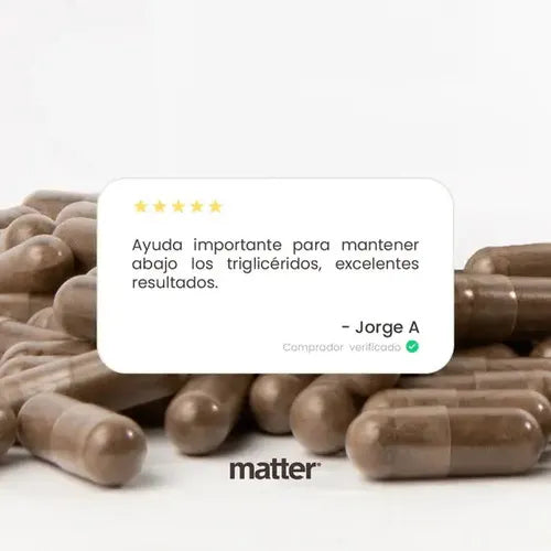 Matter Lipix | Diente de León, Colina y Metionina | 90 Cápsulas | Bienestar Metabólico | Suplemento Alimenticio