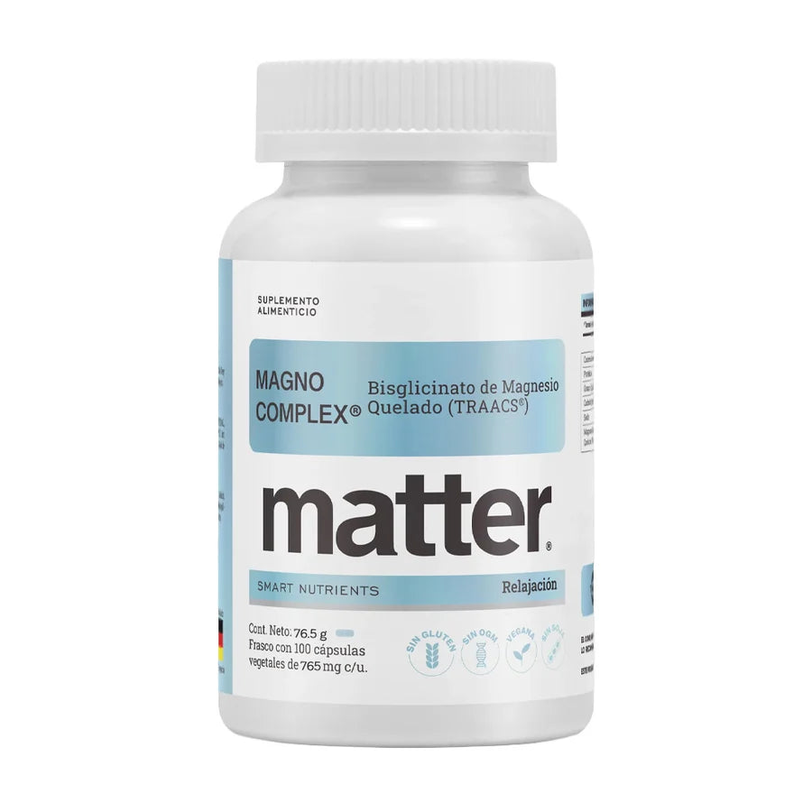 MATTER MAGNO COMPLEX BISGLICINATO MAGNESIO QUELADO 100 CAPS SFN