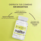 MATTER MULTIZYME ENZIMAS DIGESTIVAS CON TCM Y CÚRCUMA 100 CAPS