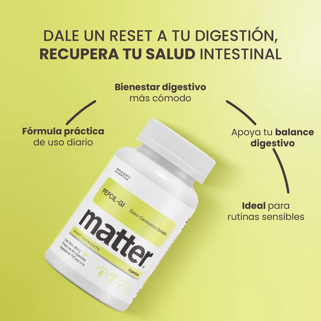 Matter Pepcil-gl Zinc-carnosina Quelado 60 Caps Sfn