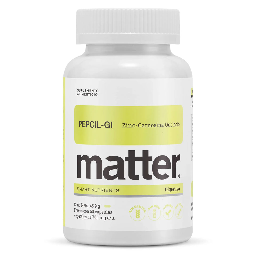 Matter Pepcil-gl Zinc-carnosina Quelado 60 Caps Sfn