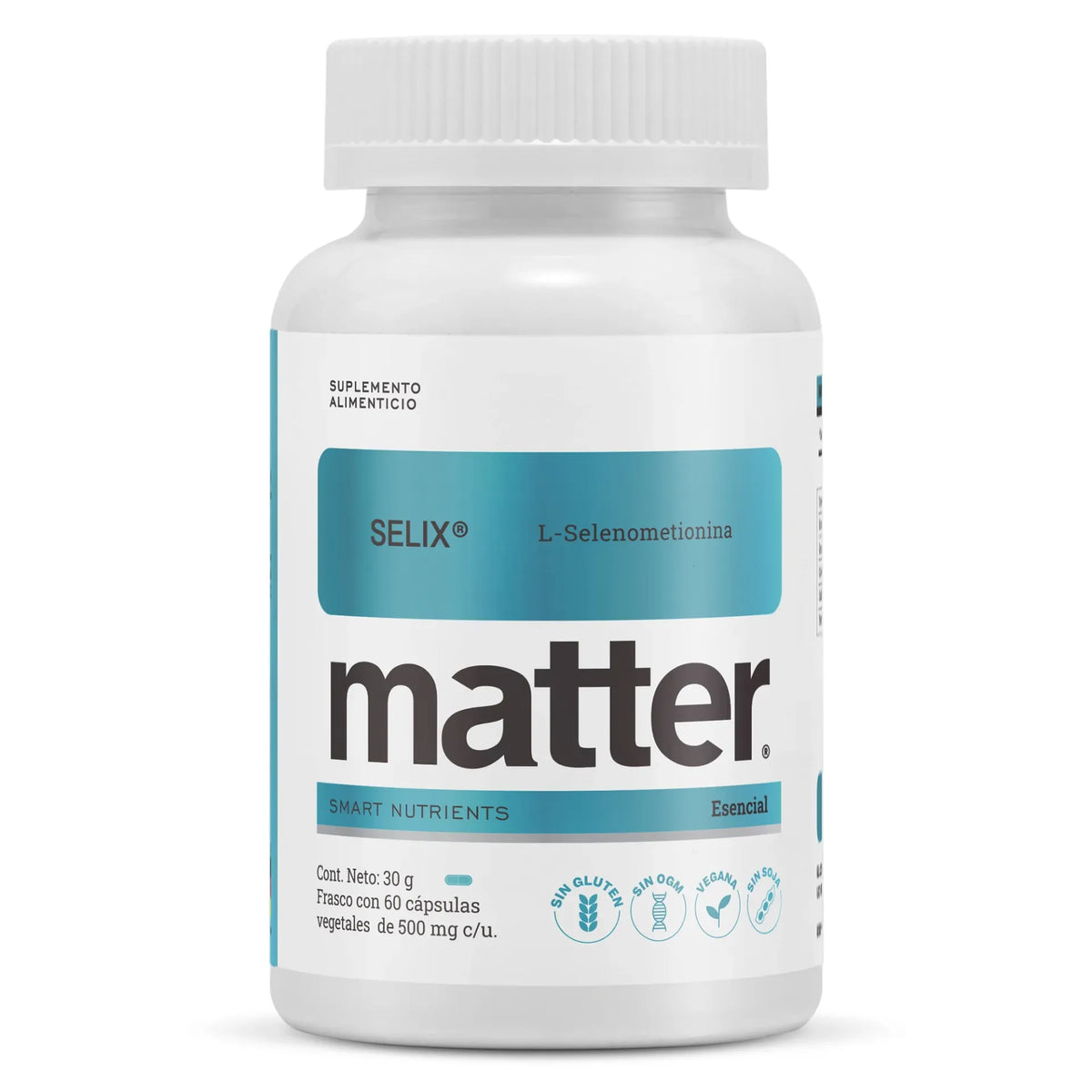 Matter Selix L-selenometionina, 60 Cápsulas