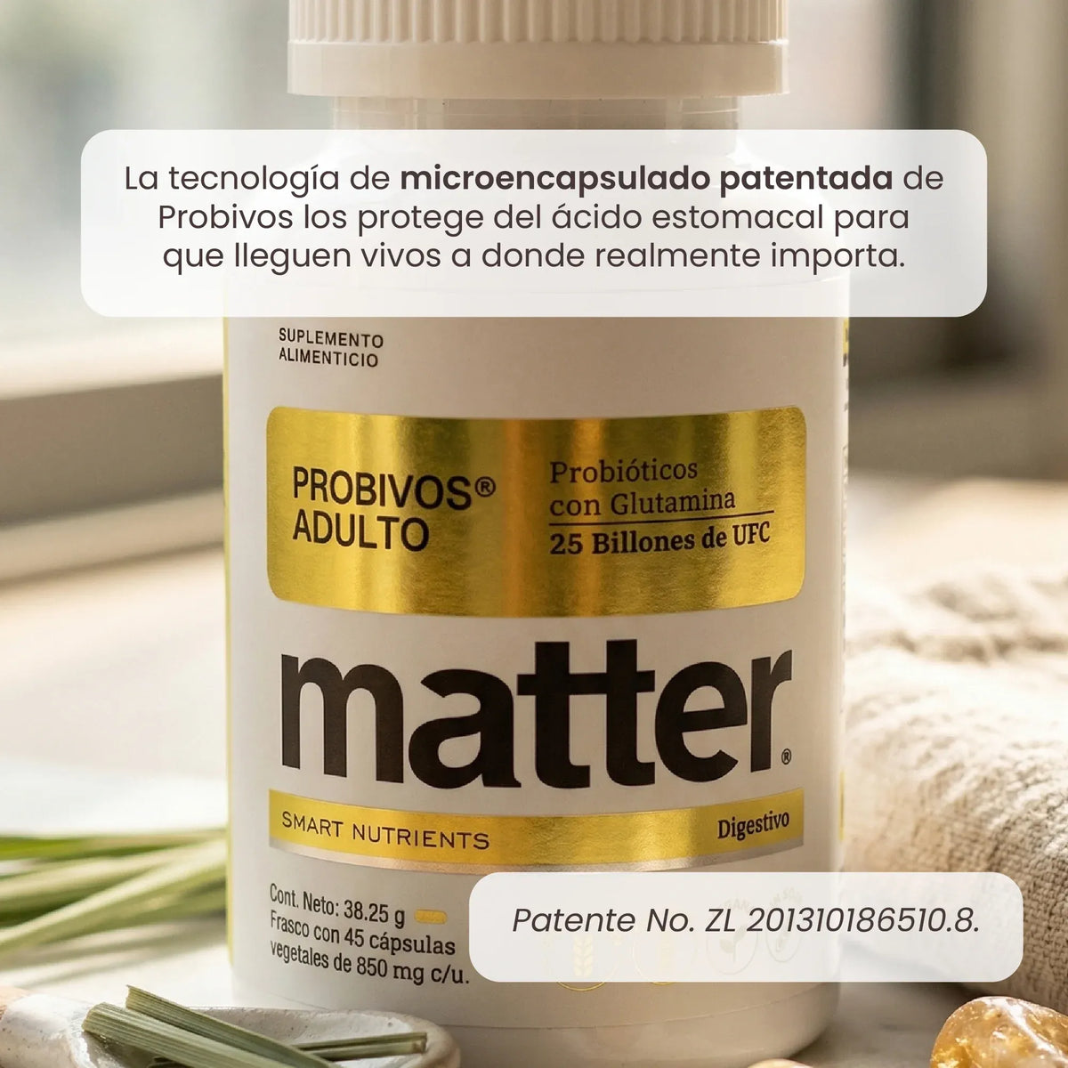 MATTER PROBIVOS ADULTOS PROBIÓTICOS CON GLUTAMINA