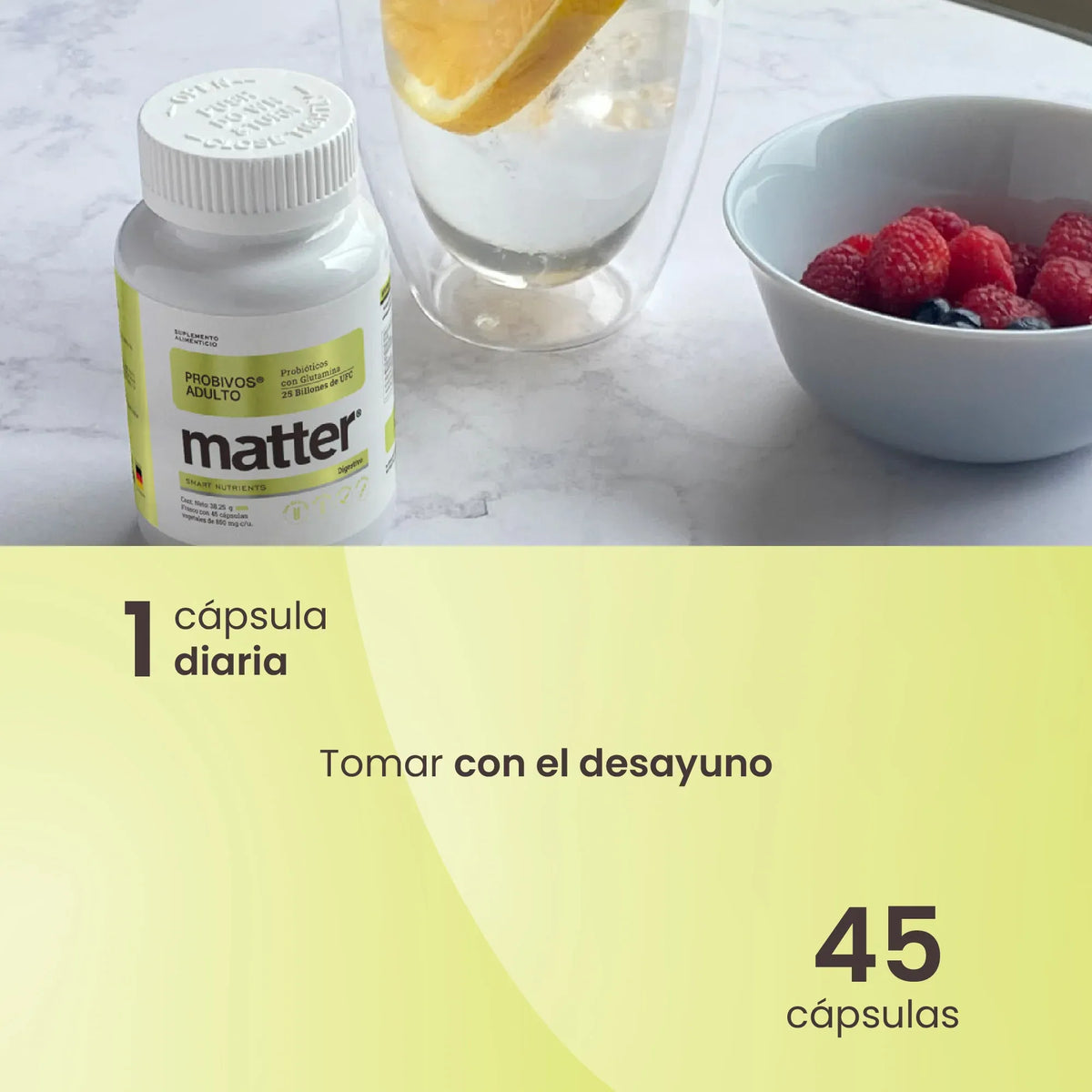 MATTER PROBIVOS ADULTOS PROBIÓTICOS CON GLUTAMINA