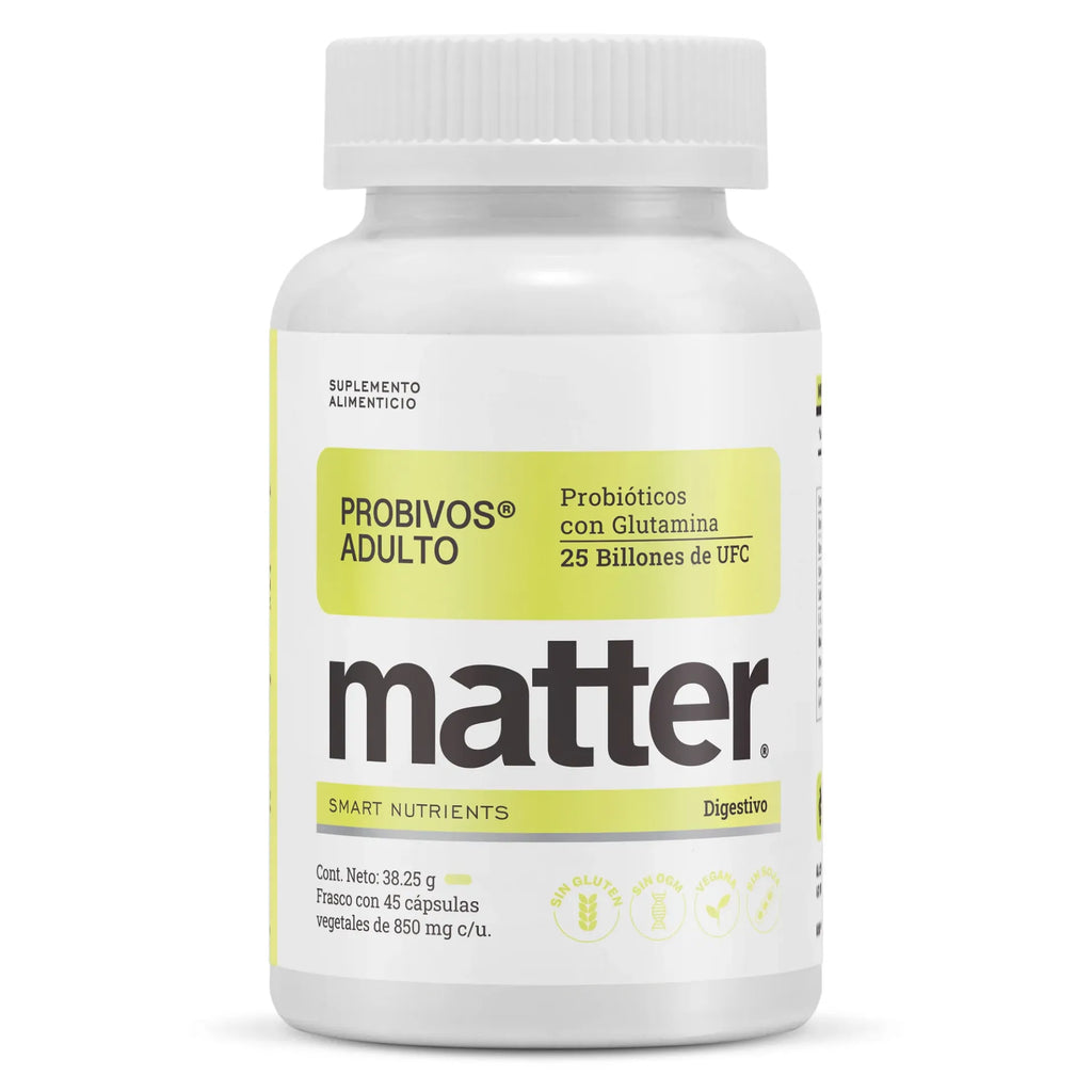 MATTER PROBIVOS ADULTOS PROBIÓTICOS CON GLUTAMINA