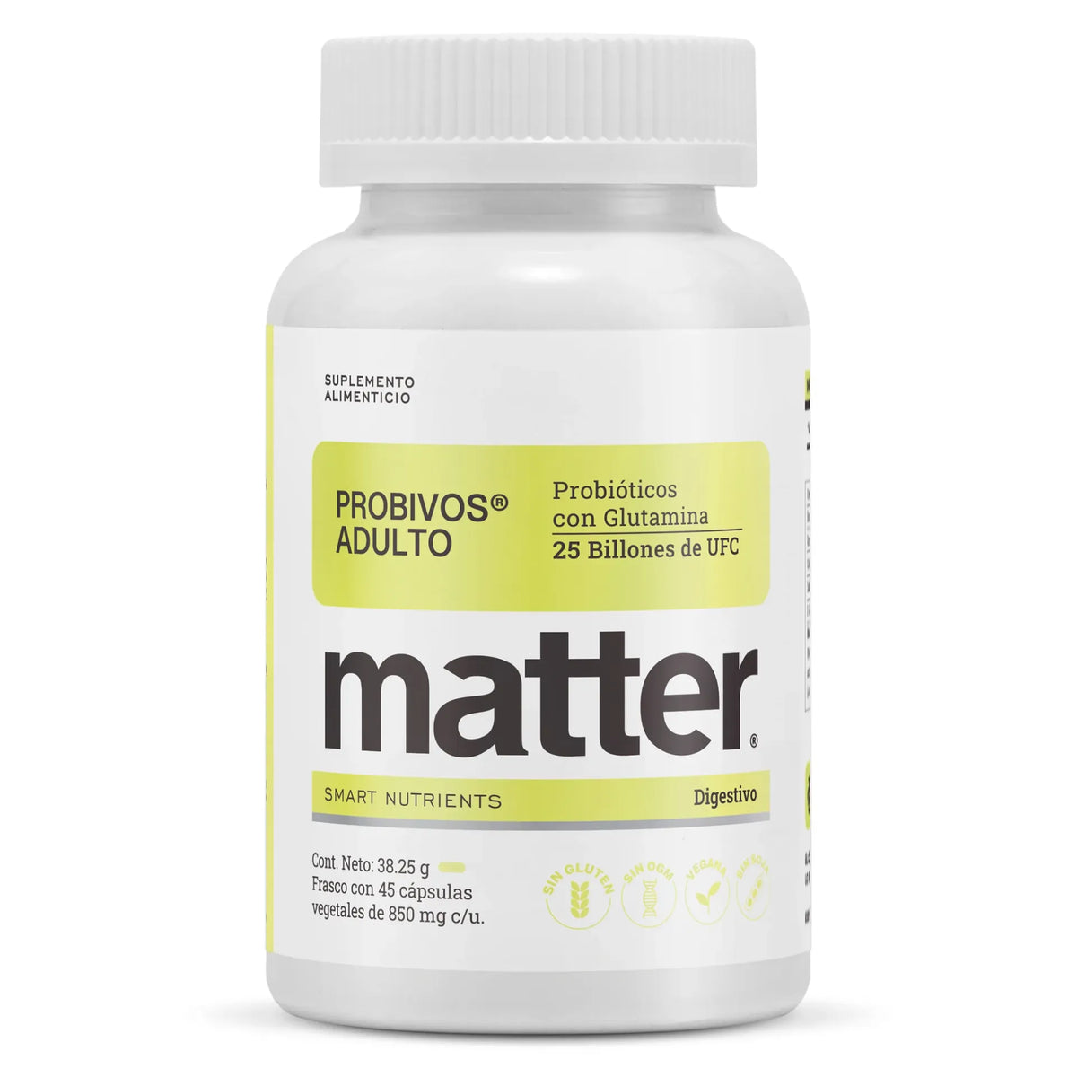 MATTER PROBIVOS ADULTOS PROBIÓTICOS CON GLUTAMINA