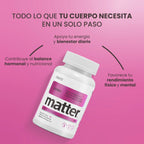 MATTER DIARIA FEM INOSITOL VITAMINAS Y MINERALES 60 CAPSULAS.