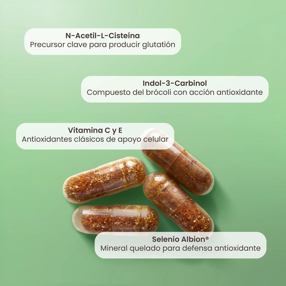 Matter Megantiox Antioxidante Selenio Vitaminas C Y E.