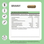 Matter Brainy | Fosfatidilserina y Coenzima Q10 | 60 Cápsulas Vegetales | Memoria y Concentración | Bienestar Cognitivo | Suplemento Alimenticio