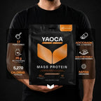 Ganador de Peso Mass I Yaoca I  6lb I Sabor Chocolate I Sin Azúcar
