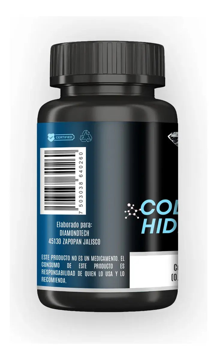 DiamondTech Colageno Hidrolizado con Vitamina C 120 Capsulas
