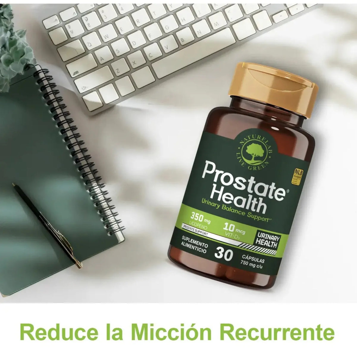 Naturelab Prostate Suplemento Para Próstata 30 Capsulas de 700mg