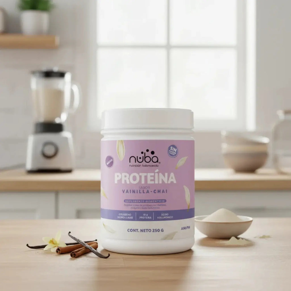 NUBA Proteína Colágeno Chai Vainilla 250g