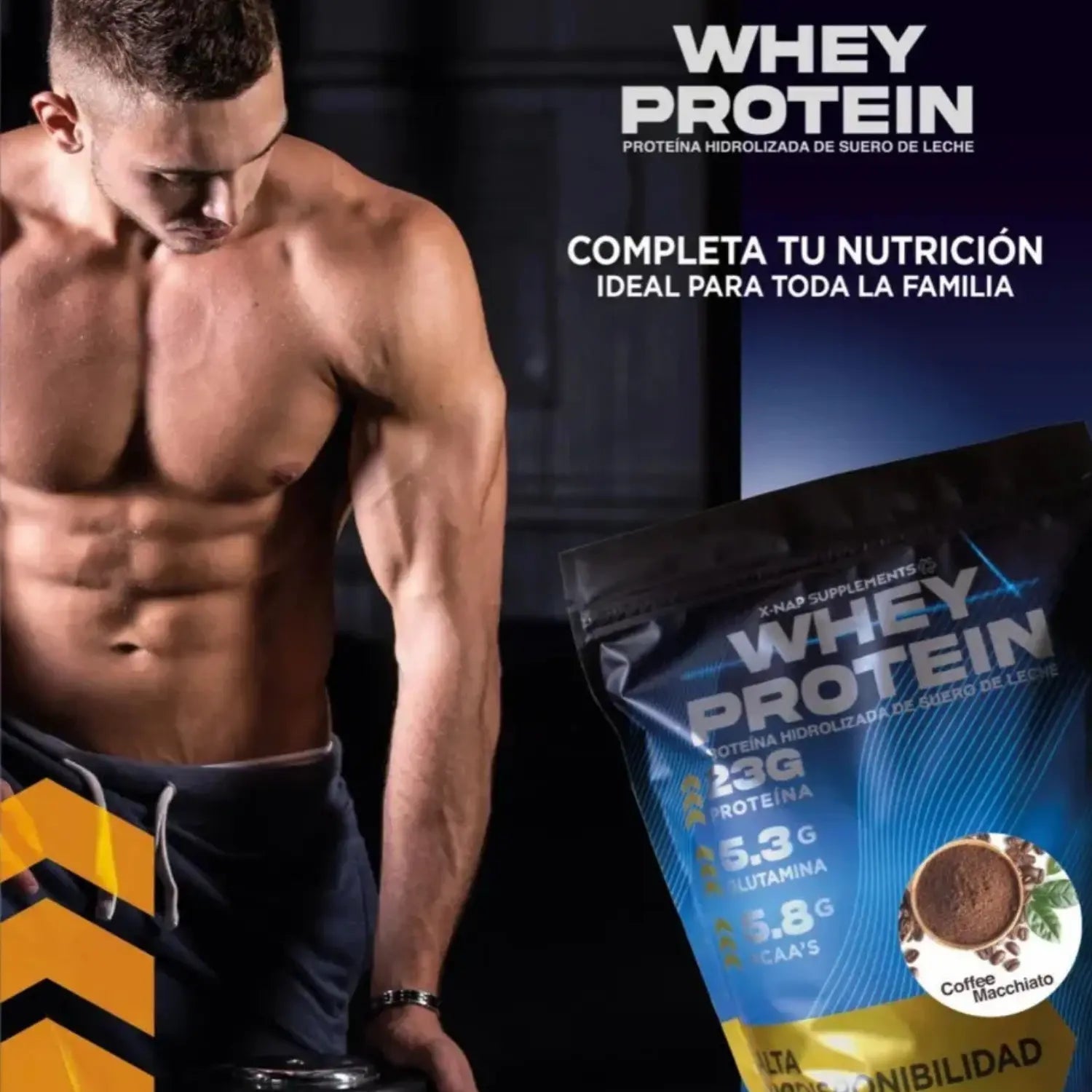 X-nap Whey Proteína Hidrolizada 1kg Chocolate Truffles sfn