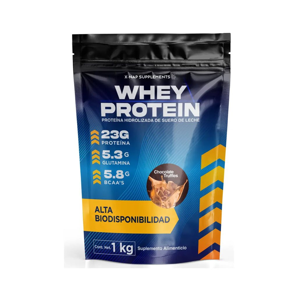 X-nap Whey Proteína Hidrolizada 1kg Chocolate Truffles sfn