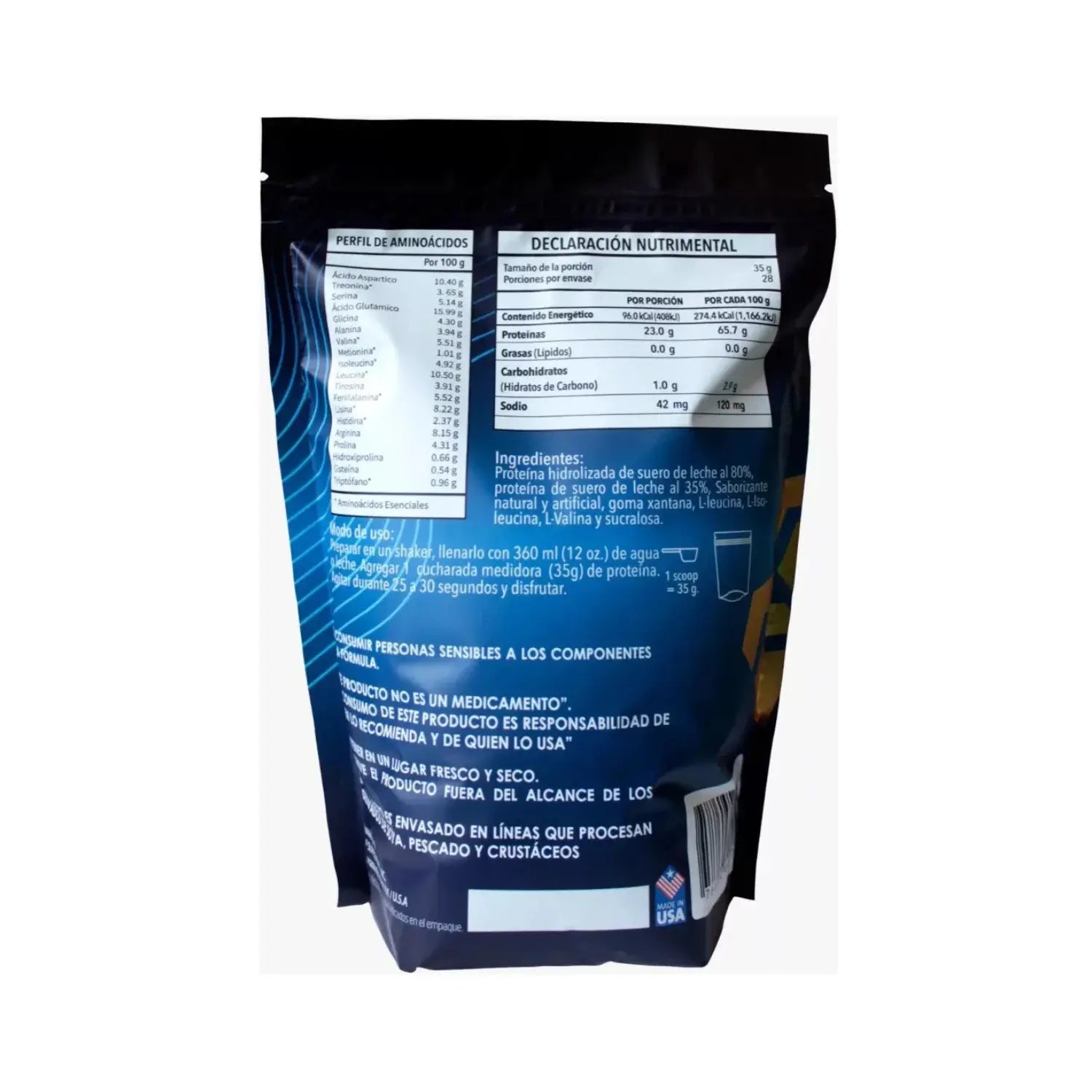 X-nap Whey Proteína Hidrolizada 1kg  Sabor Fresa/Platano sfn