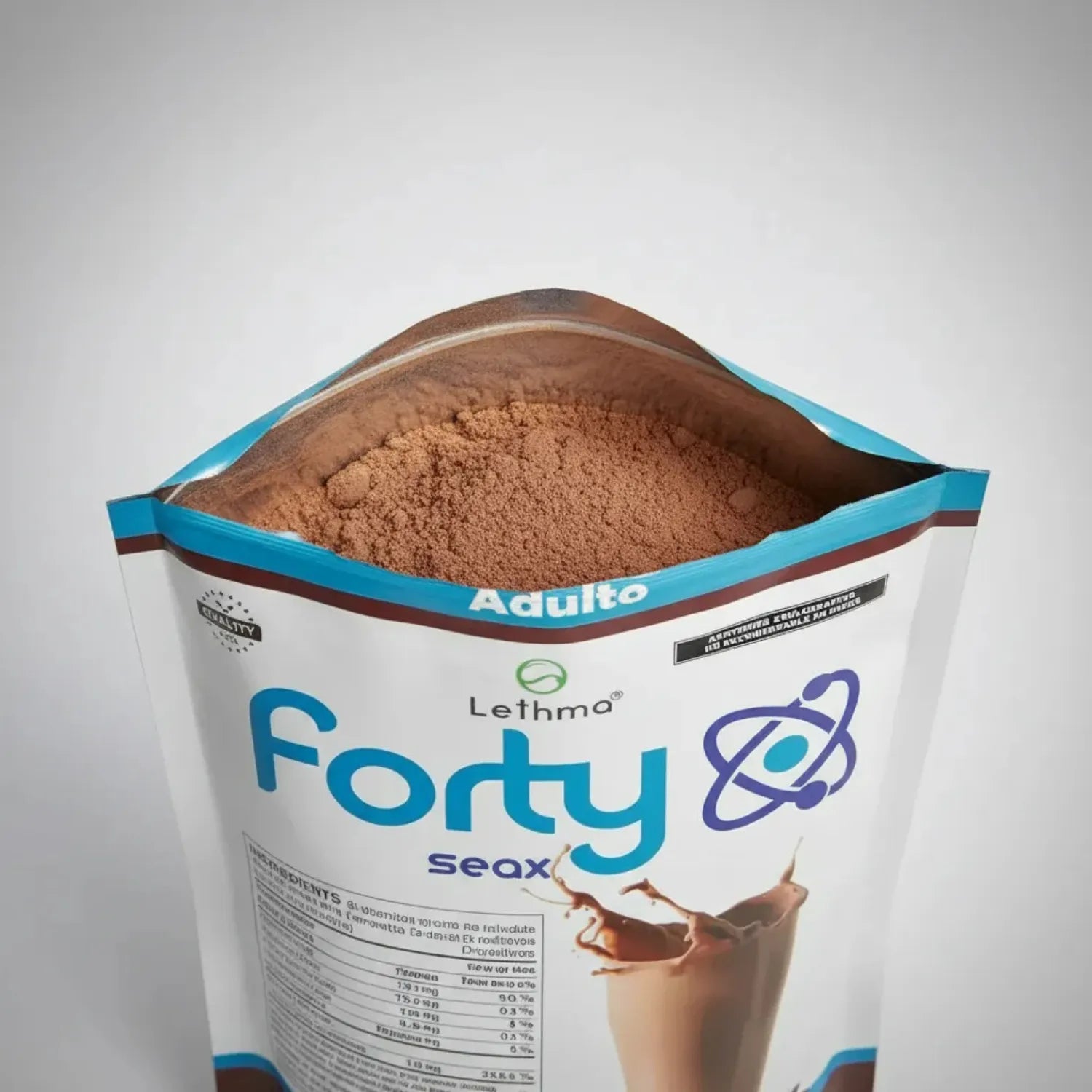 Lethma forty seax adulto energia adicional 450g chocolate