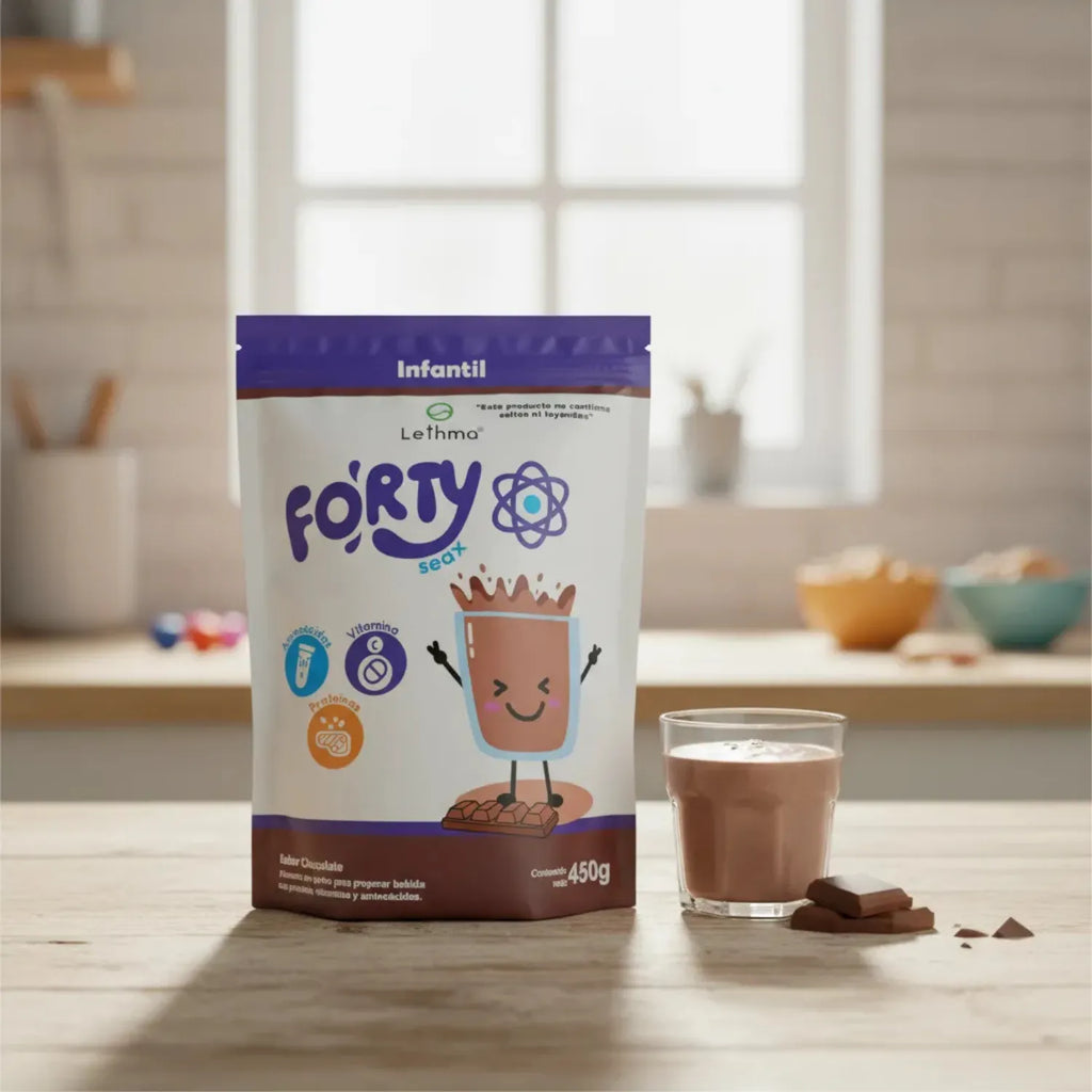 Lethma Forty seax infantil nutri divertido 450g chocolate