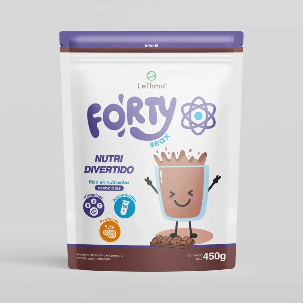 Lethma Forty seax infantil nutri divertido 450g chocolate