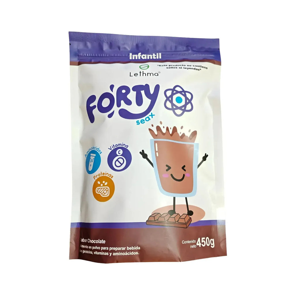 Lethma Forty seax infantil nutri divertido 450g chocolate