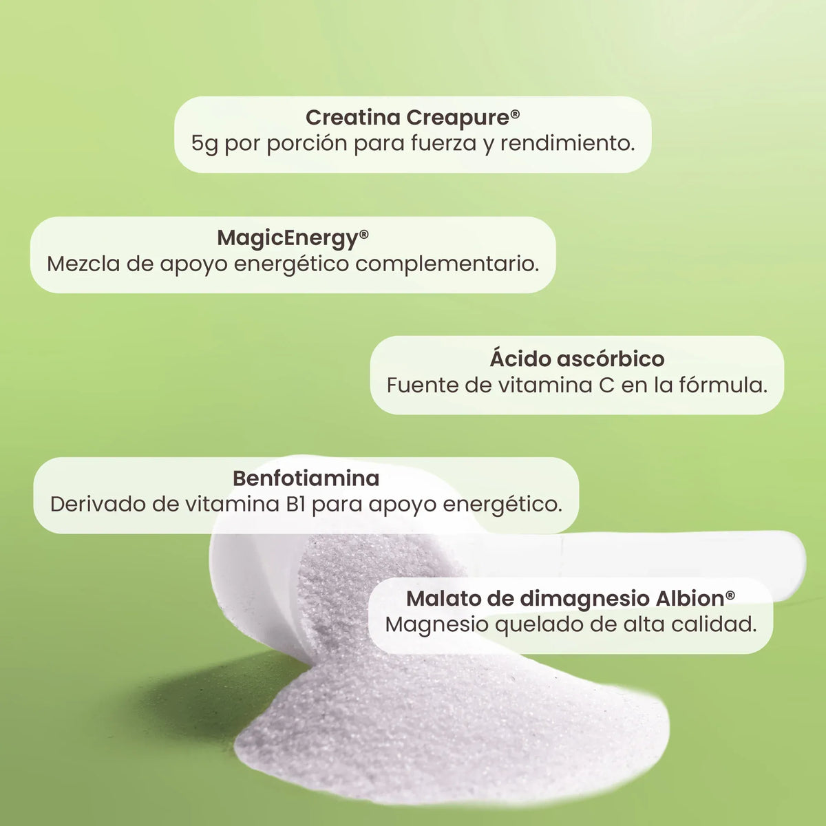 Matter Sports Stronger Creatina Con Magic Energy 40 Porciones.