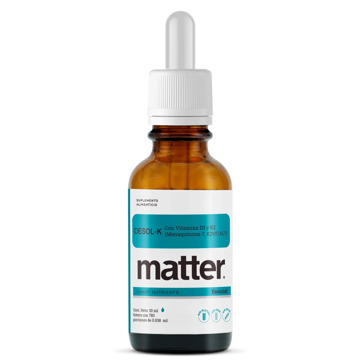 You Matter Desol-K  Vitamina D3 Y Vitamina K2 (mk-7) 30ml.