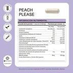 Matter Peach Please | Vitamina E y Ácido Hialurónico | 30 Cápsulas | Cuidado de la Piel | Suplemento Alimenticio