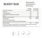 Matter Buddy Sun | NutroxSun®, Astaxantina y Genisteína | 60 Cápsulas | Antioxidantes para la Piel | Suplemento Alimenticio