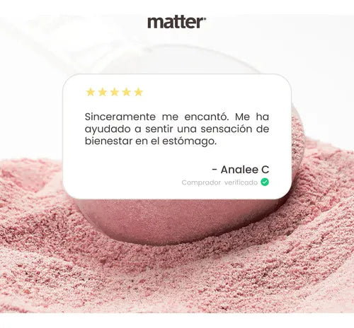 Matter Smart GI Fix | Péptidos de Colágeno, Aloe Vera y Cúrcuma | 740 g | Salud Digestiva y Bienestar Intestinal | Sabor Fresa | Suplemento Alimenticio
