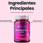 Belacaps Resveratrol Glow con 60 capsulas