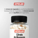 Superlabs Nutrition Citrato De Magnesio 500mg 100 Caps Sfn