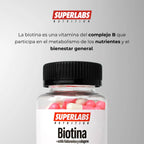 Superlabs Nutrition Biotina 500mg 100 Capsulas sfn